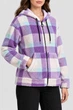 Кофта жіноча тедді на блискавці, колір бузковий, розмір L-XL FA_015448 - зображення 3