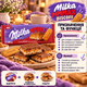Шоколад молочный Milka Biscoff MMMAX с кремовой начинкой карамелизированным печеньем хрустящей вафлей десертная большая плитка 300 г - изображение 4