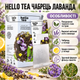 Чай чорний Hello Tea Чабрець Лаванда пакетований великолистовий індійський цейлонський квітковий з цедрою лимона у фільтр пакетах 20 шт - зображення 2