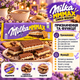 Шоколад молочный Milka Choco Biscuit с бисквитом хрустящей начинкой большая десертная плитка для чая кофе и сладкого перекуса 300 г - изображение 4
