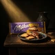 Шоколад молочный Milka Choco Biscuit с бисквитом хрустящей начинкой большая десертная плитка для чая кофе и сладкого перекуса 300 г - изображение 8