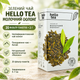 Чай зелений Hello Tea Молочний оолонг пакетований китайський напівферментований з натуральним ароматизатором молока вершковий у фільтр пакетах 20 шт по 2 г - зображення 1