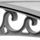 Козырек навес для двери из поликарбоната Gockowiak Miko 150x100 см крыша для балкона, террасы Серый - изображение 7