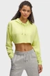 Жіноче салатове худі UA Icon Terry Crop Hoodie Under Armour M 1389640-727 - изображение 1