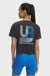Жіноча чорна футболка UA Run Graphic SS 1 Under Armour S 6005094-003 - изображение 2