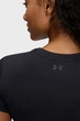 Жіноча чорна футболка Meridian Core SS Under Armour XL 6000341-001 - изображение 2