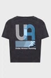 Жіноча чорна футболка UA Run Graphic SS 1 Under Armour S 6005094-003 - изображение 3