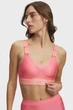 Жіночий рожевий топ UA Infinity High 2.0 Bra Under Armour XS A-C 1384112-600 - изображение 1
