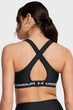 Жіночий чорний топ UA Crossback Mid Bra Under Armour XXL 1361034-006 - зображення 6