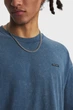 Чоловіча синя футболка UA M HW OS LOGO WASH SS-BLU Under Armour L 1389147-498 - изображение 2