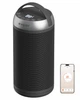 Керамічний вентилятор-обігрівач evoair Warmix 2000 Smart Black, Wi-Fi,додаток SmartLife, керамічний нагрів PTC, режим ECO, термостат, автоматична осциляція, таймер 8 годин, блокування від дітей, сенсорна панель, чорний - зображення 1