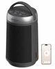 Керамічний вентилятор-обігрівач Evoair Warmix 1500, Wi-Fi, додаток SmartLife, керамічний нагрів PTC, 3-швидкості, термостат, оберт 60°, захист від перекидання,сенсорна панель, чорний - зображення 1