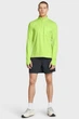 Чоловічий салатовий лонгслів UA TRAIL RUN QUARTER ZIP Under Armour XL 1383244-304 - зображення 2