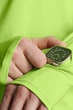Чоловічий салатовий лонгслів UA TRAIL RUN QUARTER ZIP Under Armour XL 1383244-304 - зображення 4