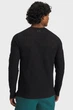 Чоловічий чорний лонгслів UA Halo Jacquard LS-BLK Under Armour S 6011055-008 - зображення 3