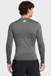 Чоловічий сірий лонгслів UA HG Armour Comp LS Under Armour 3XL 1361524-025 - зображення 2
