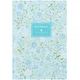Книга записна Axent Turnowsky Floral 2 8457-11-A-TR, А5, 96 аркушів, клітинка, тверда обкладинка - зображення 1