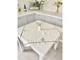 Скатертина з вишиваної колекції "Гуси" GU01-85 Limaso 85x85 см 000363873 - зображення 1