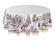 Скатерть гобеленовая BENASK BLANCO-160D Limaso Ø160 см 000364836 - изображение 1