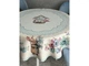 Скатерть гобеленовая BLUE BUNNIES-160D Limaso Ø160 см 000364245 - изображение 4