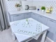 Скатертина вишивана великодня SKVV039-85 Limaso 85x85 см 000363963 - зображення 5