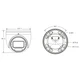 IP-видеокамера 6Mp TVT TD-9565E4B-A(D/AZ/PE/AW3) White f=2.7-13.5mm, ИК+LED-подсветка, с 2 микрофонами (77-00507) - изображение 2