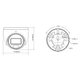 IP-видеокамера 6Mp TVT TD-9564E4B-A(D/PE/AW2) White f=2.8mm, ИК+LED-подсветка, с микрофоном (77-00506) - изображение 2