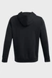 Чоловіче чорне худі UA Icon Fleece HD Taping Under Armour S 1389356-001 - изображение 6