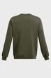 Чоловічий зелений світшот UA Icon Fleece Crew Taping Under Armour LG 1389357-390 - зображення 6