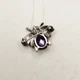Брошка серебряная с аметистом 5,59 г - изображение 5