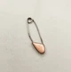 Брошка серебряная с коралом 1,7 г - изображение 2