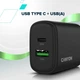 Ładowarka Canyon OnCharge 200 20W 1xPD 1xQC EU Black (CNE-CHA200-31) - obraz 8