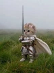 Мемний котик. Фігурка Кошеня-Лицар з мечем і бантиком із мему Kitten Knight. - зображення 4