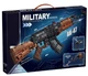 Конструктор автомат Калашникова AK-47 з функцією стрільби Зброя 500 деталей 98K Military 67115 АК47 Counter Strike - зображення 1