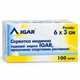 Салфетки медицинские Igar, пропитанные спиртовым раствором 6х3 см, 100 шт. - изображение 1