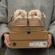 Угги жіночі Lowmel Sneaker Platform Beige натуральна замша та овчина 38р бежевий - изображение 4