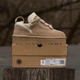 Угги жіночі Lowmel Sneaker Platform Beige натуральна замша та овчина 38р бежевий - изображение 6