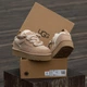Угги жіночі Lowmel Sneaker Platform Beige натуральна замша та овчина 38р бежевий - изображение 7