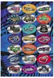 Книжка-розмальовка з металізованими наліпками Hot Wheels Швидкість потужність блиск (KOLS-1601) (9788325349325) - зображення 4