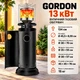 Вуличний газовий обігрівач Gordon 13 кВт з ефектом полум'я - зображення 1