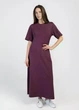 Жіноча бавовняна сукня максі Giulia STREET STYLE 8720/010 M Violet-grape, А-силует, повсякденна, фіолетова - зображення 9