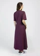 Жіноча бавовняна сукня максі Giulia STREET STYLE 8720/010 M Violet-grape, А-силует, повсякденна, фіолетова - зображення 11