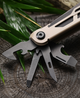 Мультитул 25-в-1 Multitool Pliers карманный туристический с плоскогубцами ножом кусачками отвертками битами и чехлом, Black - изображение 8
