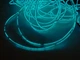 Гибкий холодный неон EL Wire 5 мм БИРЮЗОВЫЙ, 3-го поколения, 1 м для декора, инвертор покупается отдельно - Уценка - изображение 1