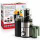Соковыжималка центробежная Royalty Line RL-PJ19003 1000 Вт 4 в 1 Электрическая соковыжималка для овощей и фруктов с блендером - изображение 5
