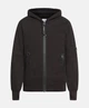 Худі на блискавці C.P. Company Diagonal Raised Fleece, чорна, L - зображення 1