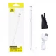 Стилус Baseus Wise Writing HN1 Universal Version Charging 2-in-1 білого кольору - изображение 4