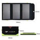 Портативная солнечная панель ALLPOWERS AP-SP5V21W-10000mAh (002-BLA) - изображение 4
