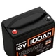 Аккумулятор LiFePO4 HUMSIENK 12V 100Ah 1280Wh литий железо фосфатный 12,8V для инвертора, ИБП и солнечной системы - изображение 4