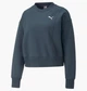 Женский свитшот Puma HER Crew Синий S (67310916) - изображение 1